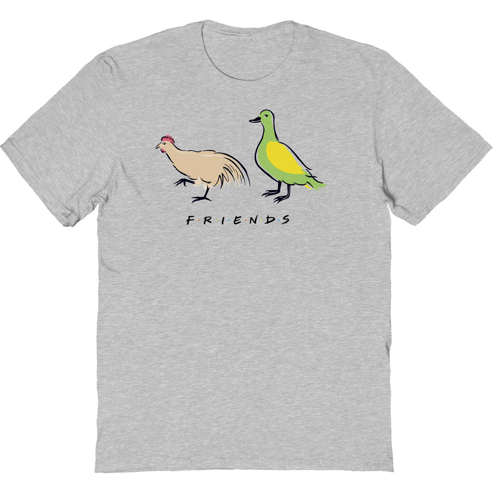 A Chicken And A Duck Friends Tshirt